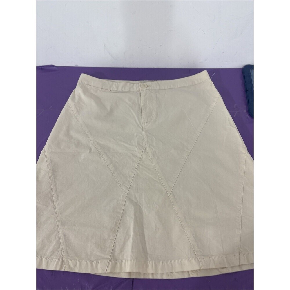 Horny Toad Size 4 Organic Cotton Blend Skirt Beige Size‎ 4